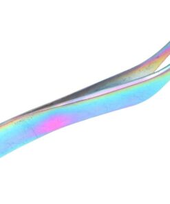 VOSAREA Pince à Design Élégant Peigne Intégré en Acier Inoxydable Outil Applicateur Ajustement Précis pour Extensions de pour Usage Maquillage