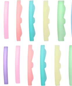 OUNONA Coussinets Protecteurs en Silicone Accessoires pour Salon de Beauté 8 Paires Réutilisables et Confortables pour Permanente de Cils