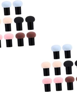 Healeved 20pièces Éponge à Maquillage Forme De Cosmétiques Humides Et Sèches Applicateur De Outils De Maquillage Multifonctionnels