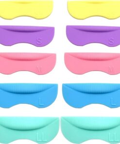 Artibetter 5 Paires de Coussinet en Silicone pour Permanente de Cils Réutilisables, Outil Léger pour Lifting et Recourbe de Cils, Accessoire pour Salon de Beauté