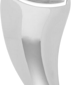 VALICLUD Rouleau de Massage Facial Outil de Soin du Visage Portable Design Roller pour Femmes et Massage de Lifting en Alliage de Zinc Argenté pour Routine de Soin Complète