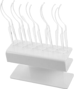 Healeved Présentoir Pour Extensions De 1 Support D'essayage 12 Essayages Porte-outils Pour Applicateurs De Accessoires De Coiffure