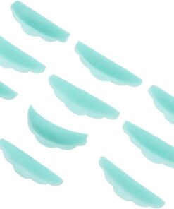 Healvian 10 Coussinets Silicone pour Rehaussement de Cils Outils de Perming pour Cils Accessoires Réutilisables et Faciles à Nettoyer