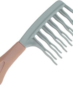 Peigne Pour Cheveux Bouclés Peigne Double Épaisseur Pour Cheveux | Outil de Coiffure à Glissement Doux - Accessoire de Soin Capillaire pour Femmes et Filles - , , Maison