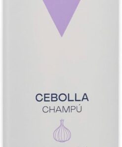 VALQUER Shampoing à l'Oignon 500 ml Vegan Sans Silicones Cheveux Gras | Purifie le cuir chevelu, aide à contrôler l'excès de sébum et ne laisse aucune odeur d'oignon après lavage.