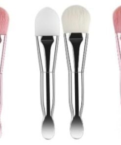 Healeved 12 Pièces Brosse à Masque Outils De Soins Du Visage Maquillage Fard à Paupières Applicateurs De Maquillage Pour Le Visage Applicateurs Pour Le Applicateur Éponge Fibre