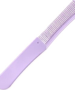Peigne Pliable de Poche Outil de Coiffure et Soin Capillaire à Double Tête | Peigne de Style de Poche pour la Maison, les Voyages, les Vacances, l'Appartement, l'Hôtel, le Dortoir, la Plage