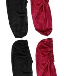 Angoily 8pièces Bonnet De Nuit Satiné Pour Femmes De Chapeaux Avec Fermeture Accessoire De Soins Capillaires Pour Et Sommeil Préserve Les Cheveux Et Réduit Les Casse
