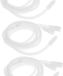 Tuyau Souple de Rechange en Plastique pour Appareil de Beauté | Compatible Machines à et Outils D’Aspiration Faciale, Tube Transparent, Flux D’Air, 1 Pièce