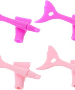 Outil D’aide au Maquillage des Yeux en Silicone 4 Pièces Réutilisable | Pochoirs pour Eyeliner et Sourcils, Usage Simple pour Débutants et Artistes, Lot Compact