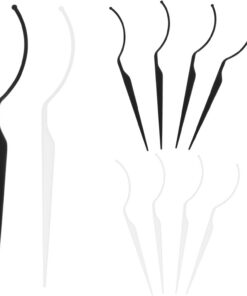 Gatuida Lot De 10 Porte-cils En Acrylique Transparent, Outil Applicateur De Faux Cils, Présentoir Compact Pour Salon De Beauté Et Magasin D’accessoires