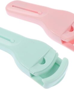 Housoutil Pinces Recourbantes pour Cils en Plastique 2 Pièces, Faciles à Utiliser, pour Toutes Formes D'yeux, Outils de Maquillage pour Courbure Naturelle