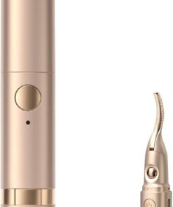 Recourbe-Cils Charge USB Électrique Longue Duree | Recourbe-cils Électrique Outil Boucleur Rechargeable Maison Beauté Accessoire Portable Pour Femme Amies Idée Cadeau