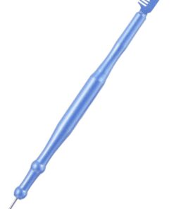 ULTECHNOVO Outil pour Cils en Acier Inoxydable Bleu Léger Séparateur de Cils Professionnel pour Rehaussement et Coloration pour Usage Quotidien