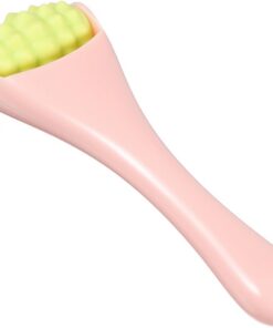 VICASKY Outil de Massage Facial Ergonomique Yeux Vert en Abs et Silicone, Améliore la Circulation Sanguine, pour Massage Complet Visage à Domicile