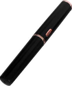 Recourbe-cils Chauffant Électrique 350mah Abs Noir | Charge USB 5v, Contrôle Intelligent Température 60-80℃, Lot de 1 Set de Set