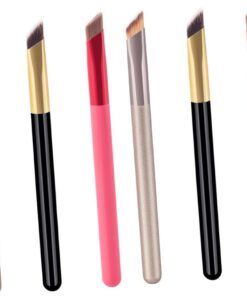Healeved 6pièces Pinceaux Maquillage Sourcils Et Set De Brosse Angled Pour Outils De Blending