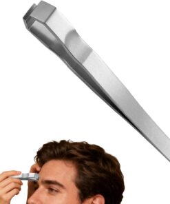Pince à épiler – Tondeuse pour le visage pour le toilettage | Outil plat pour sourcils avec poignée, accessoire de épilation de précision, kit de beauté pratique pour douche, voyage, maison, salon