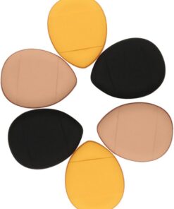 Healeved 18pièces Mini Powder Puff Éponge De Maquillage Portable Accessoires Cosmétiques Pour Application Précise