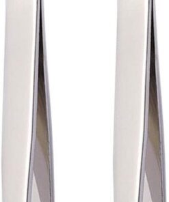 Healvian 2 Pièces Pince à Épiler Sourcils Acier Inoxydable Outils Créatifs pour Maquillage Clip Ergonomique pour Sourcils et Faux Cils