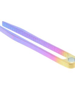 Gatuida Mini Pince à Épiler Outil Extérieur Tension Calibrée Légère et Portable en Alliage de Titane pour Activités de Plein Air et Camping