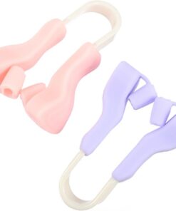 Pince à nez relevé en silicone lot de 2 pour adultes, outil fonctionnel pour redresser le nez et améliorer l’apparence faciale