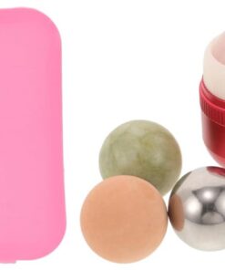 VICASKY 1ensemble Outil De Massage Pour Yeux Pierre Et Pierre Volcanique Outils De Beauté Élégants Pour Soin Du Visage Soulagement Des Poches Sous Les Yeux