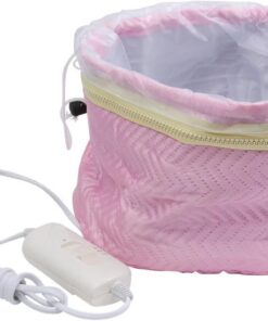 YARNOW Couvre-chef Couleur Aléatoire pour Soins Capillaires avec 3 Niveaux de Température, en Plastique et Tissu Chauffant Électrique pour Nutrition et Relaxation pour