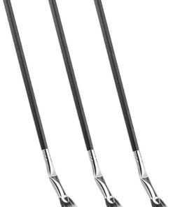 Healvian 3 Pièces Brosse à Cils Brosse à Mascara Fan Shaped pour Application Précise des Faux Cils Lot de Pinceaux pour Maquillage des Yeux