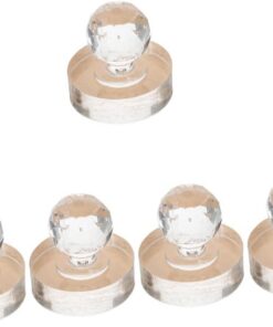 Healeved 5pièces Outil De Pressage à Paupières Presseur De Fard à Paupières Accessoire De Maquillage Pour Compactage Et Stockage Pratique