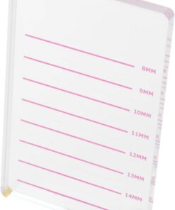 VALICLUD Planche de Greffe Surface Cils de D'extension en Lisse Acrylique Délicat Design pour Salons de Beauté et Usage Personnel