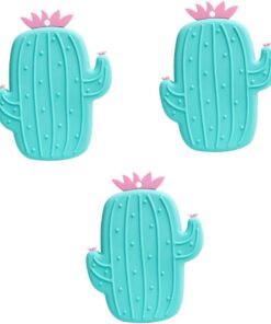 Angoily 3pièces Cactus Bath Brush Exfoliating Scrubber for Body and Back Massage Bathing Tool for Men and Women