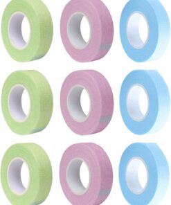 VALICLUD 12rouleaux Rubans Adhésifs pour Greffe de Cils de Bande Isolation Respirante Accessoires pour Extensions de Cils