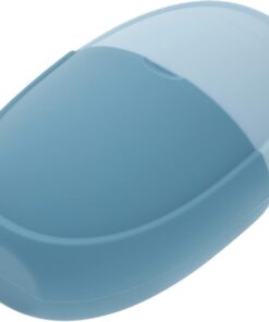 Rouleau de Glace Facial en Silicone Bleu, Outil de Massage Visage | Moule Glacé Réutilisable, Format Compact pour Usage à Domicile, Soin Peau