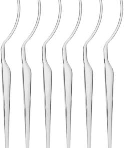 VOSAREA Bâtonnets de Présentation de Faux Réutilisables en Acrylique Lot de 6 Pièces, Outil Moderne pour Maquillage Professionnel et Exposition de Variés