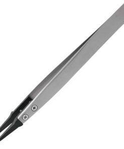 Engineer Pince à épiler ESD, pince antistatique, type conique, 5,1 pouces (130 mm) PTZ-45