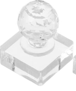 STOBAZA 3 Pièces Outil de Pressage de Maquillage Portable Forme Ronde ou Rectangulaire en Plastique pour Fards à Paupières et Sourcils pour Voyages et Déplacements