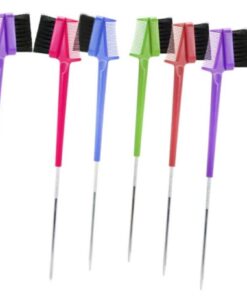 Healeved 10 Pièces peignes à sourcils trousse de soin des sourcils applicateur de pour les cheveux makeup brushes makeup kit brosse soin des cheveux aiguille en acier outil