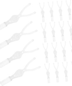 Bâton Y pour Double Paupière 50 Pièces en Plastique | Outil de Maquillage pour Cils, Forme en Y, Usage Beauté Quotidien, Largeur Réglable