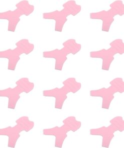 Outil de Rehaussement des Cils en Y, 50 Pièces, Silicone Rose | Lash Perming et Extensions, Format Léger et Compact, Usage Simple à Domicile Salon