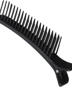 Pinces de coupe de cheveux, poignée antidérapante avec peigne, pinces professionnelles pour coiffage, série de soins capillaires, fonction de coiffage, utilisation de la coupe de coloration