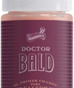 Beardburys Doctor Bald Daily Cleansing Lotion, Lotion hydratante à effet frais et apaisant, sans parabènes, 200 ml | Vegan Scalp Moisturiser With Aloe Vera, Essential Oils And Witch Hazel. Anti-Itch, Oil Control Formula.