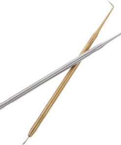 VICASKY 2pièces Lot De Tiges Pour Rehaussement De Cils Acier Inoxydable Avec Peigne Intégré Pour Séparation Des Cils