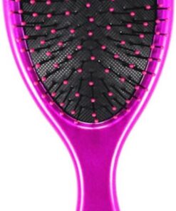 Peigne Antistatique de Massage pour Cheveux Abs Pourpre Usage Quotidien | Accessoire de Soins Capillaires, Usage Quotidien, Finition Métal Peint, Format Salon