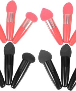 Healeved 12pièces Éponge De Maquillage Forme De Outils Cosmétiques Portables Pour Fond De Teint Et Accessoires De Pour Usage Et Professionnel