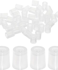 Healeved 200 Pièces de Parfum usag Flacon Spray Senteur transvasement Fragrance Bottle Bouteille Taille Adaptateur tête de Conversion d'outil de Plastique