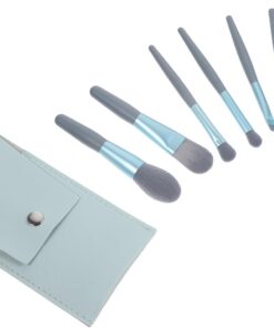 Housoutil 1 Jeu Ensemble De Pinceaux De Maquillage Pinceau De Maquillage Pinceaux Cosmétiques Outils De Beauté Du Visage Brosse Pinceau Cosmétique Fibres Synthétiques Miniature Manquer