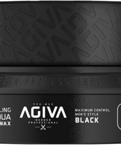 AGIVA Hair Styling Aqua Gel Wax Black 09 155 ml Nuevo Formato, soin capillaire