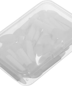 Healeved 2ensembles Set De Pinceaux De Maquillage Pinceaux à Et Applicateur Transparent Outils De Pour Voyage Et Usage