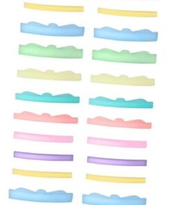 Healeved 24paires De Perming Pour Silicone Accessoires De Maquillage Pour Rehaussement Des Outil Pour Salon Et Usage Personnel